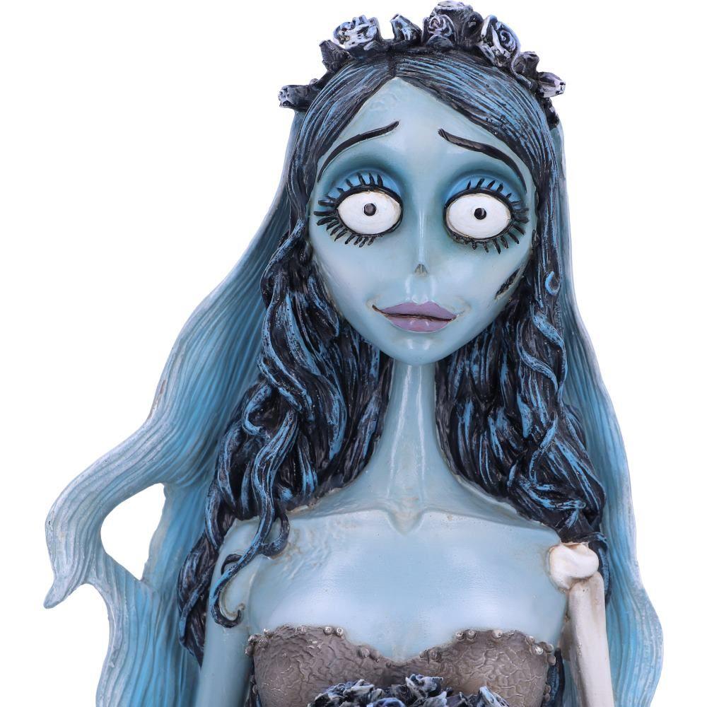 Official Corpse Bride Emily Bust Ornament Tim Burton Gothic Collectible Resin Statue