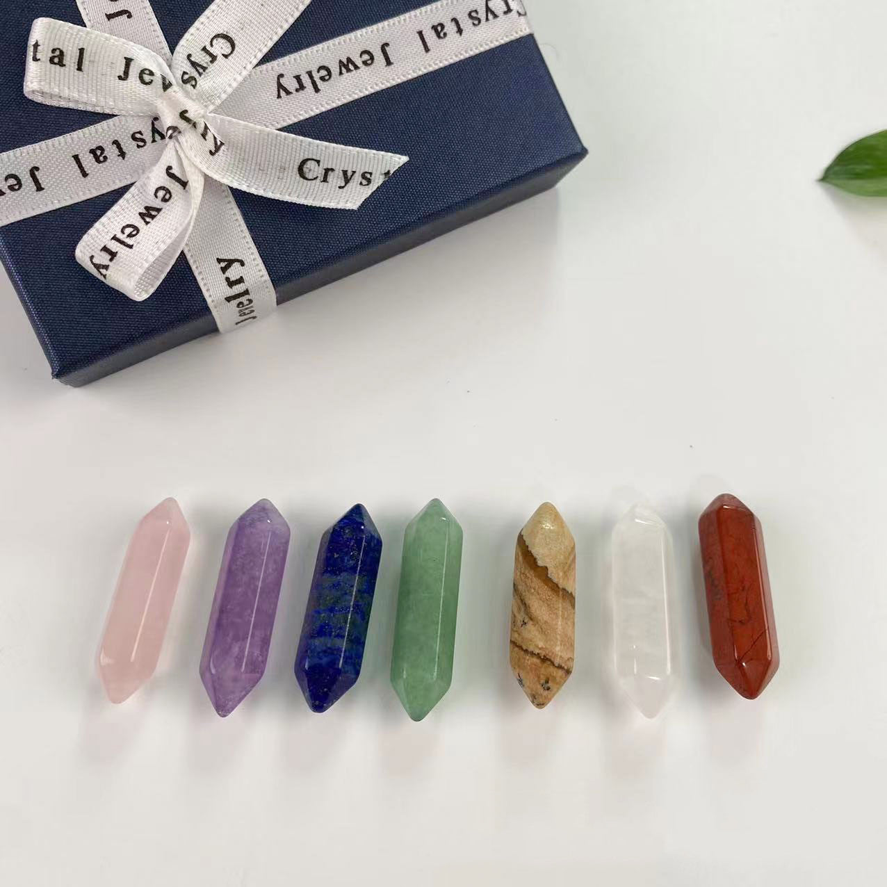 Household Colorful Crystal Gemstone Set Ornament