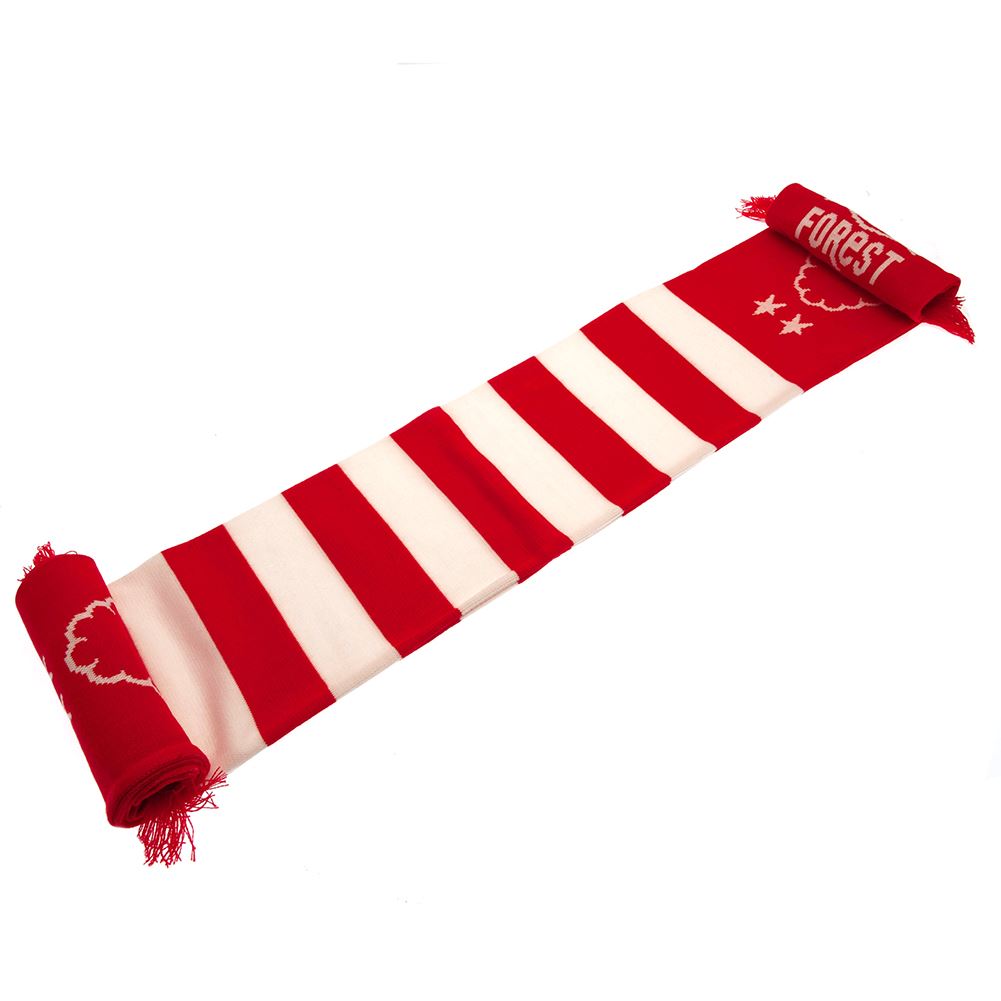 Nottingham Forest FC Bar Scarf Official Licensed Football Club Merch Fashion Fan Gift