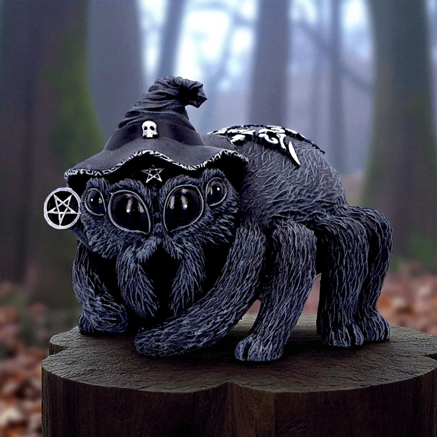 Gothic Cult Cuties Arachnias Spider Ornament Occult Wiccan Altar Decor Statue