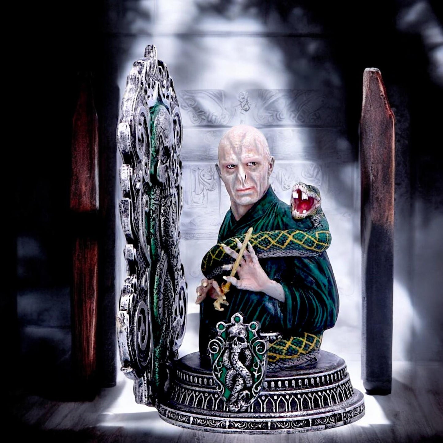 Harry Potter Lord Voldemort Dark Mark Bookend | 20.5cm Collectible