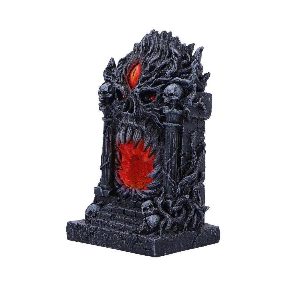 Gothic LED Skull Doorway to Underworld Figurine Gates of Hell Halloween Art