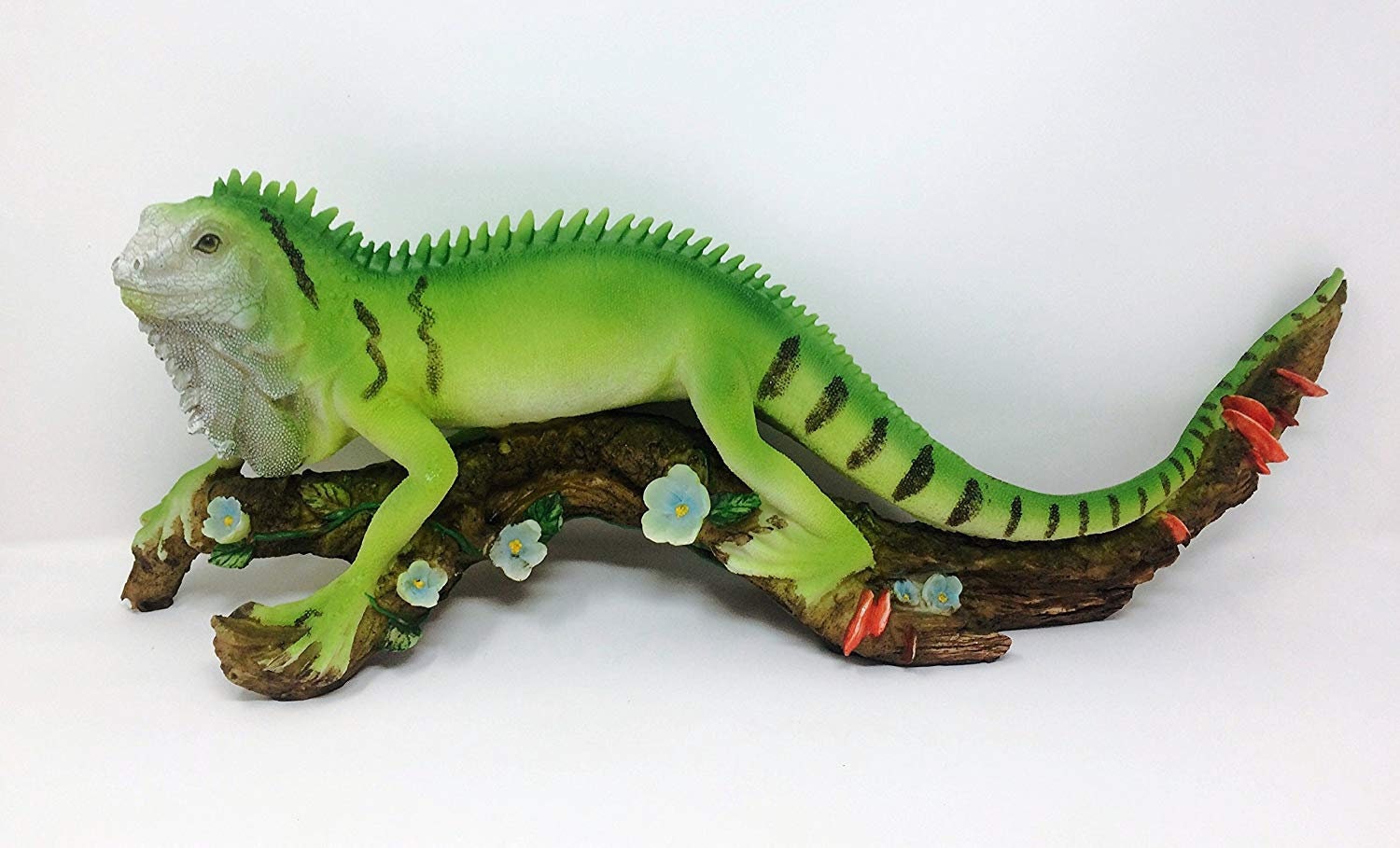 Handcrafted Realistic Iguana Sculpture - A Unique Iguana Gift for Reptile Lovers-Osiris Craftworks