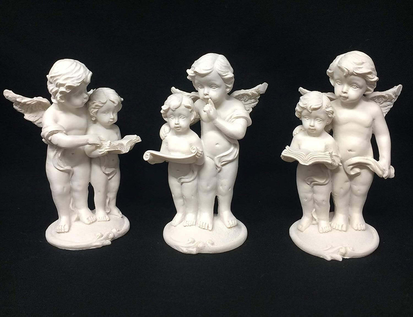 Set of 3 Elegant Angel Cherub Ornaments for Cherished Memories: Perfect Mothers, Nana, or Grandma Gift-Osiris Craftworks