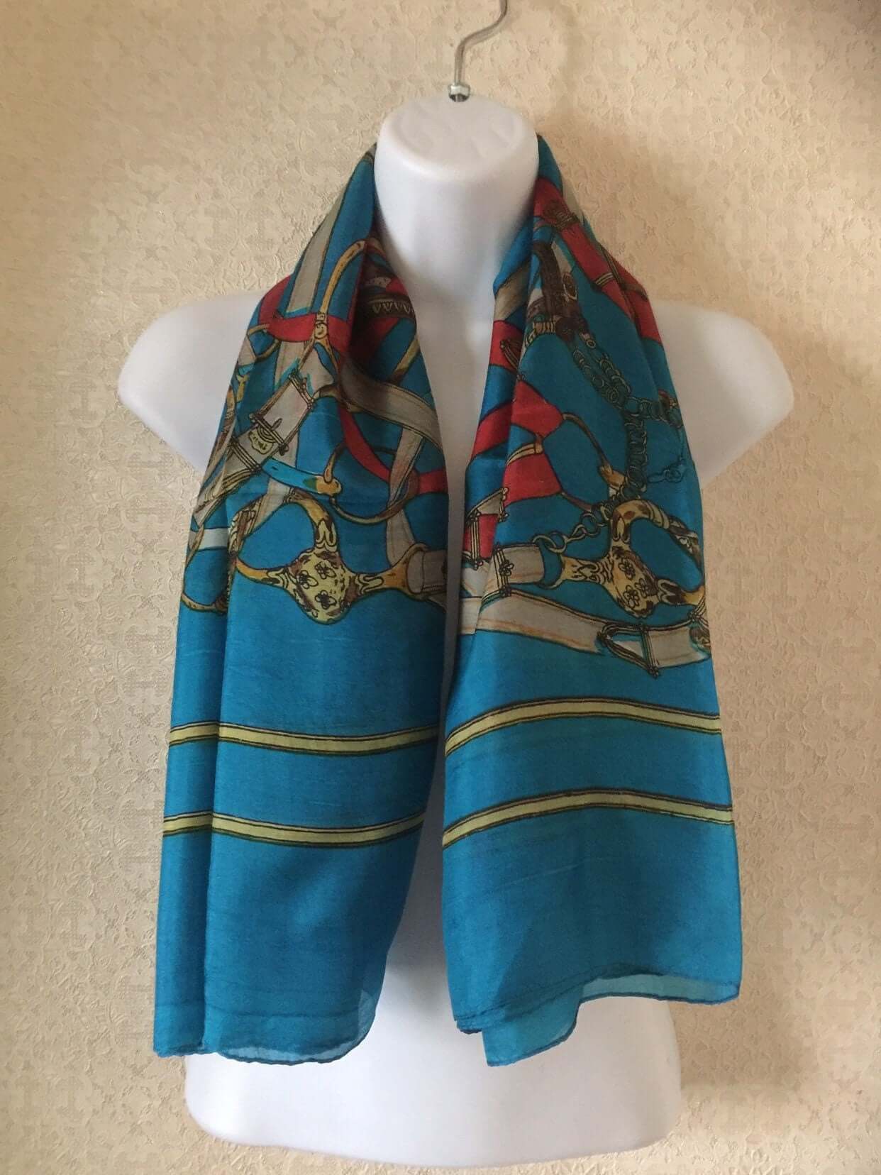 Ladies 100% Silk Scarf Designer Pattern-Osiris Craftworks