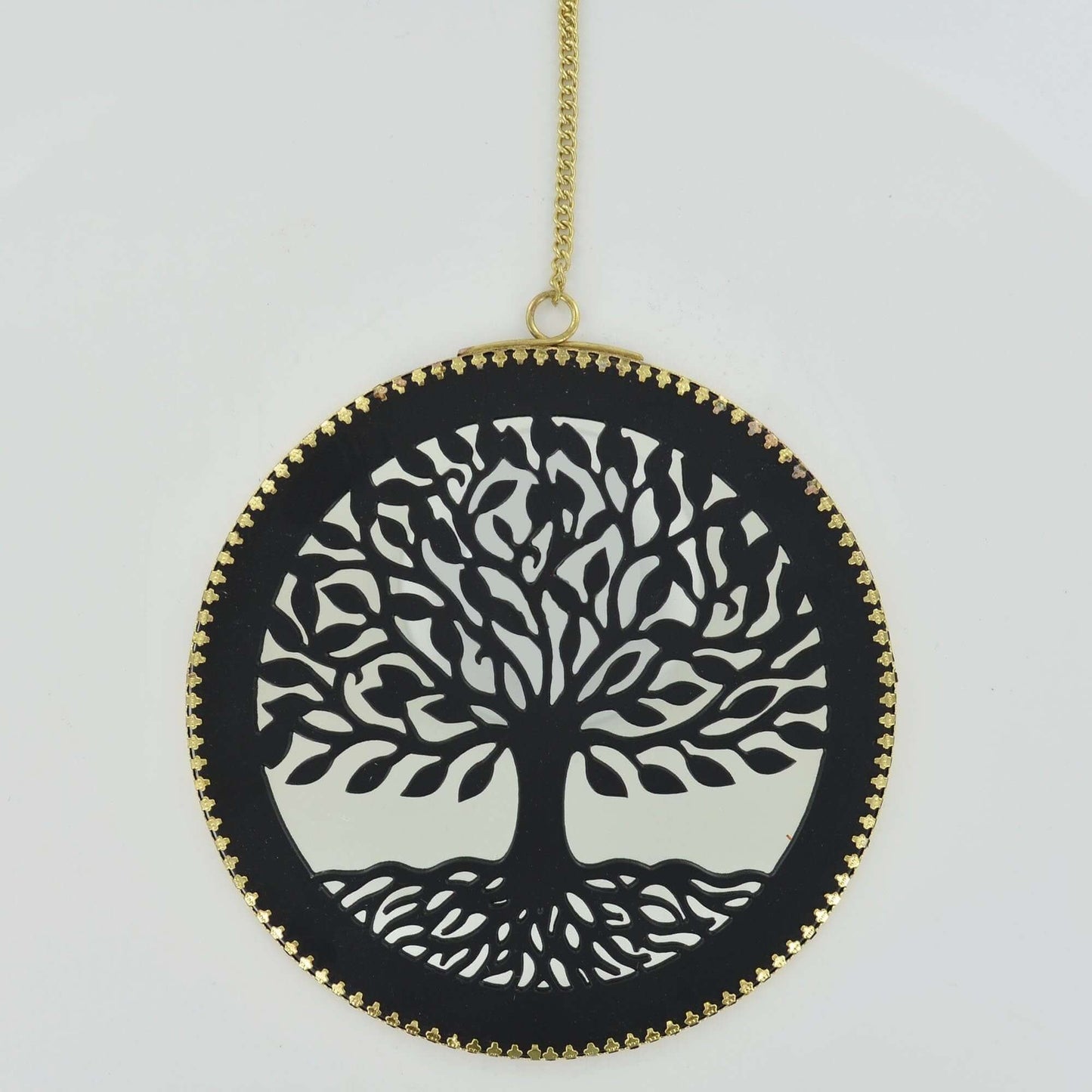 Tree Of Life Mirror Wiccan Supplies Pagan Gift Altar Decoration Druid-Osiris Craftworks