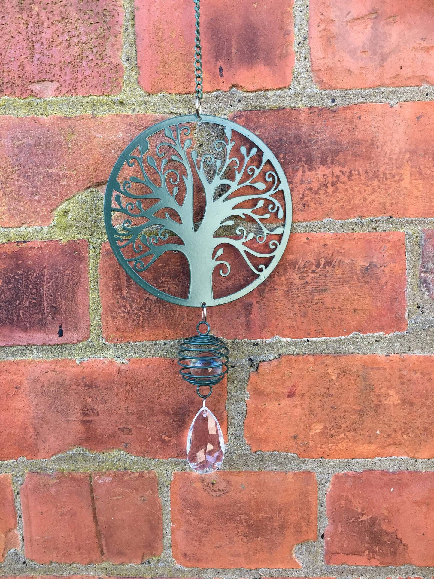 Tree of Life Wind Chime Wiccan Pagan Decor Wall Hanging-Osiris Craftworks