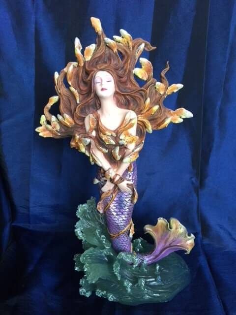 Metamorphosis Fairy Mermaid Statue Figure Ornament Fantasy Sculpture-Osiris Craftworks