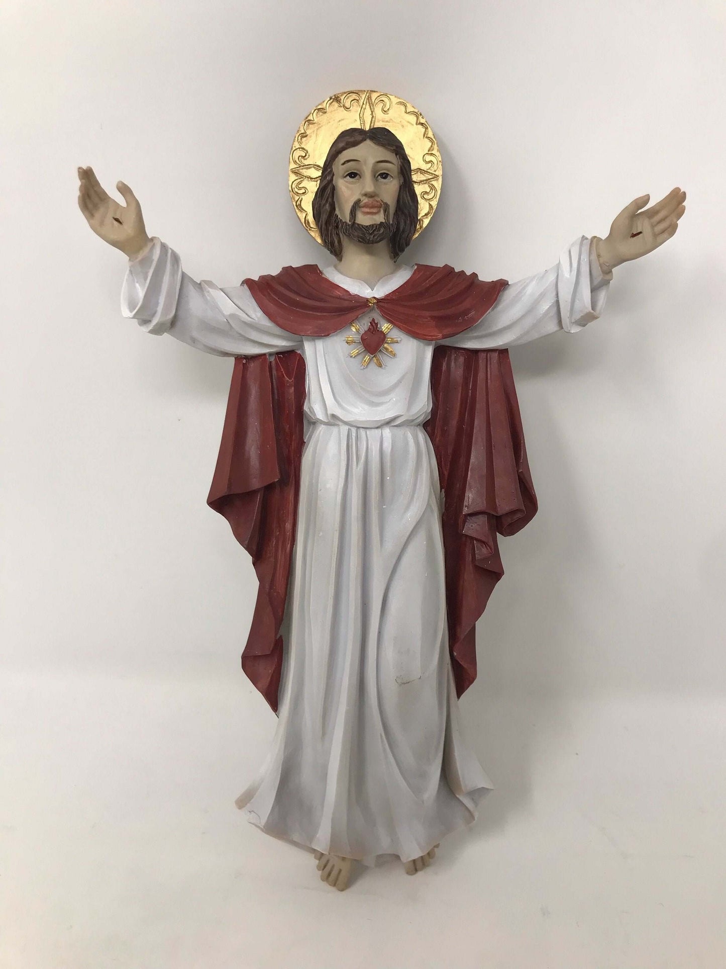 Risen Jesus Christ Resin Plaque Religious Wall Ornament Easter-Osiris Craftworks