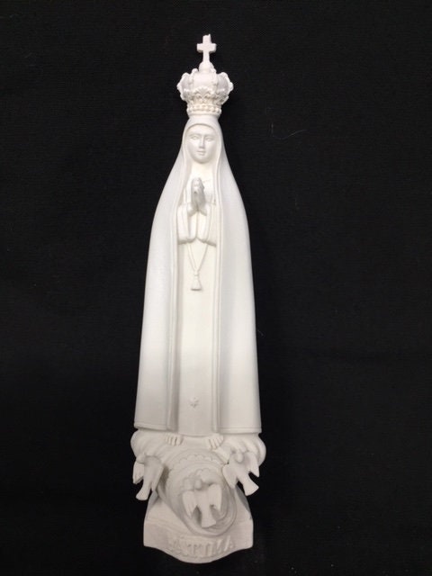 Sacred Our Lady of Fatima Figurine - Beautiful Blessed Virgin Mary Statue for Home Decor or Gift-Osiris Craftworks