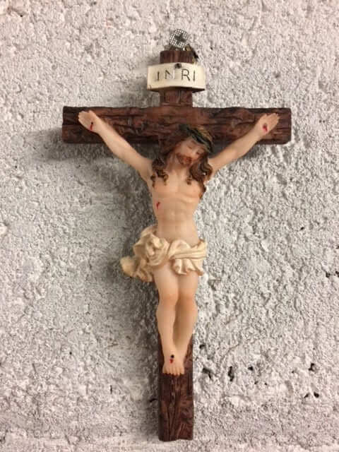 Inspirational Jesus Christ Wall Cross Crucifix Gift for Faithful Devotion-Osiris Craftworks