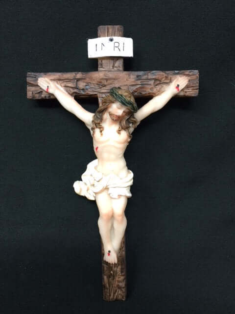 Inspirational Jesus Christ Wall Cross Crucifix Gift for Faithful Devotion-Osiris Craftworks