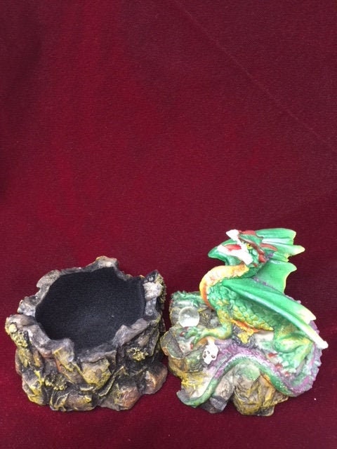 Dragon Guardian Trinket Box Figure Sculpture Dragons Lover Ornament Figurine-Osiris Craftworks