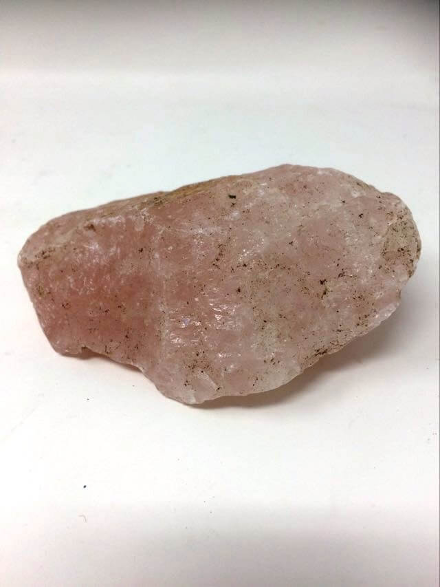 Grand spécimen de cristal brut de quartz rose, amas minéral de guérison, pierre précieuse métaphysique naturelle