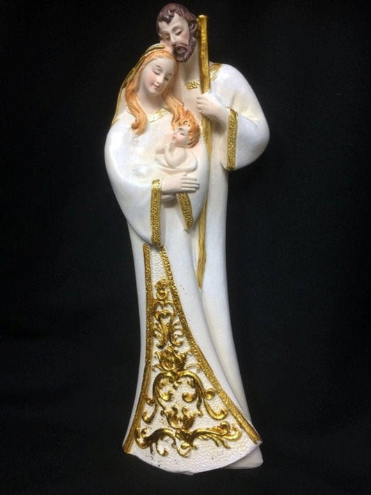 Holy Family Statue of the Virgin Mary with Joseph and Jesus Religious Ornament Figure Home Decoration-Osiris Craftworks