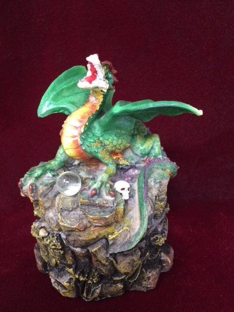 Dragon Guardian Trinket Box Figure Sculpture Dragons Lover Ornament Figurine-Osiris Craftworks