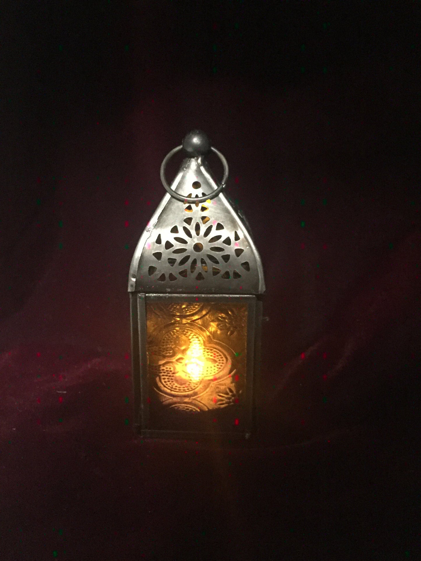 Moroccan Tealight Lantern - Exotic Candle Holder, Artisan Crafted, Mystical Ambient Lighting, Intricate Design, Home Decor Accent Boho Chic-Osiris Craftworks