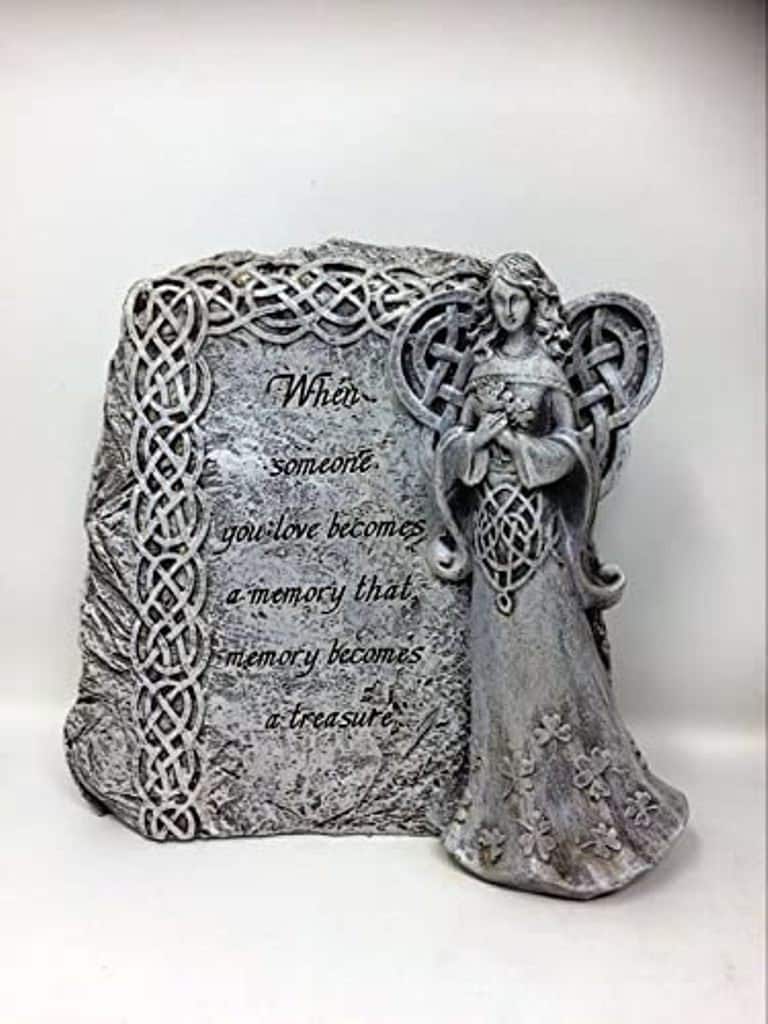 Angelic Memory Angel Memorial Ornament - Resin Angel - 22cm - Sympathy Gift