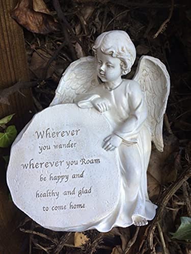 Cherished Angel Guardian - Thoughtful Graveside Ornament, an Angel in Heaven Gift with Comforting Presence-Osiris Craftworks