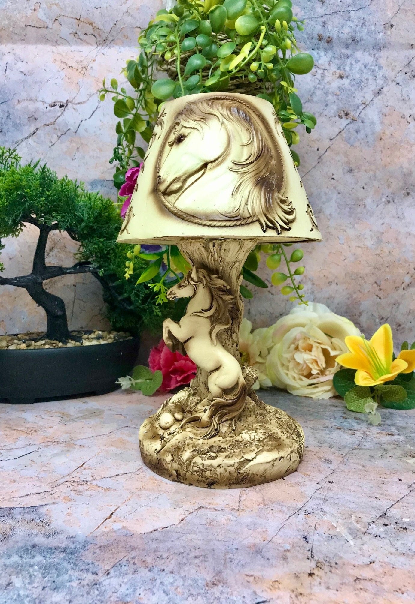 Neuartiges Pferdelicht, Lampe, Ornament, Fantasy-Kunst, Geschenk