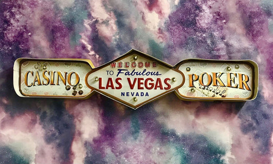 Vegas Style Casino & Poker LED Sign - Lighted Vintage Las Vegas Gaming Wall Decor-Osiris Craftworks