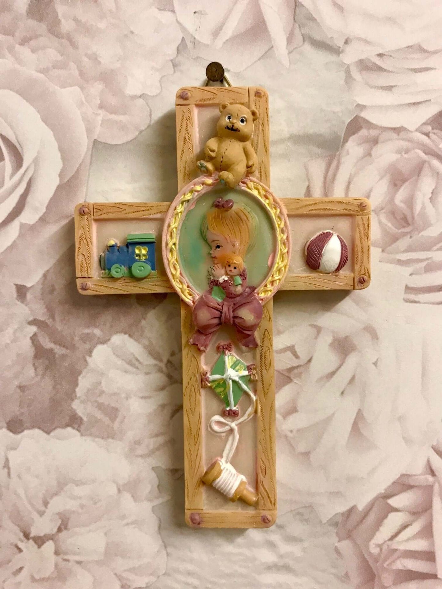 Child Crucifix Cross Modern Religious Home Decor Ideal for Children-Osiris Craftworks