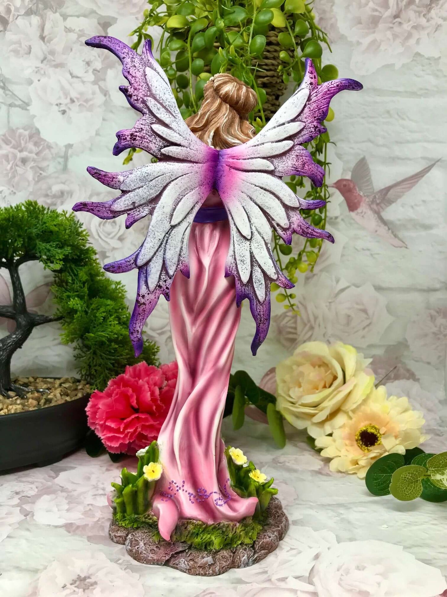 Easter Fairy and Bunny Companion Figure Statue Goddess Sculpture Mythical Creatures Gift Ostara-Osiris Craftworks