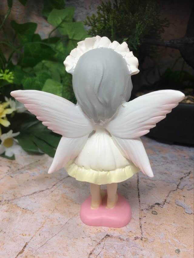 Adorable Peaceful Angel Sculpture Fairies and Angels Collection Figurine Fantasy Yellow Fairy-Osiris Craftworks