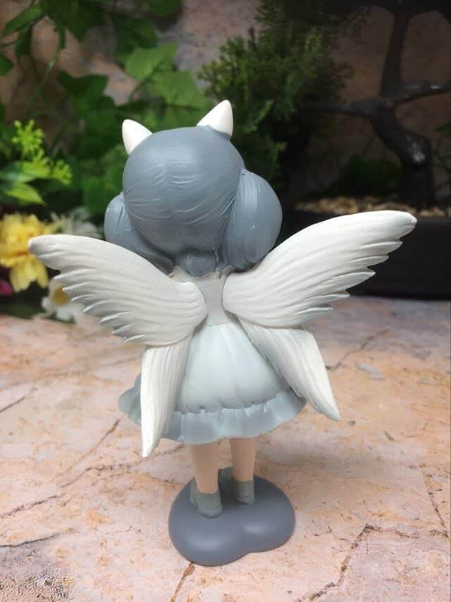 Adorable Peaceful Angel Sculpture Fairies and Angels Collection Figurine Fantasy Blue Fairy-Osiris Craftworks