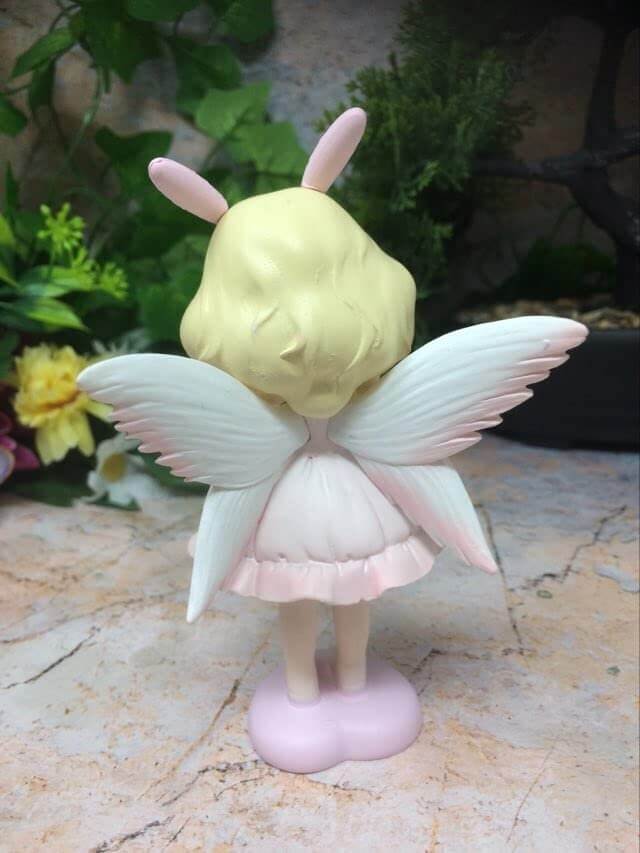 Adorable Peaceful Angel Sculpture Fairies and Angels Collection Figurine Fantasy Pink Fairy-Osiris Craftworks