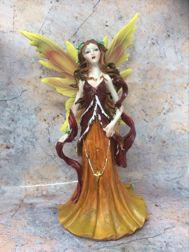 Mystic Forest Fairy Standing Figurine Fantasy Fairies Collection Figure Mythical Creature-Osiris Craftworks