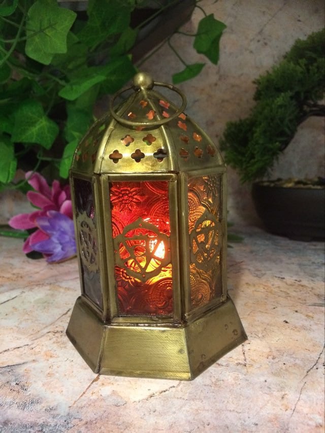 Exquisite Moroccan Lamp with Chakra Design: Perfect Seasonal Ornament and Lighting Solution for Your Home-Osiris Craftworks