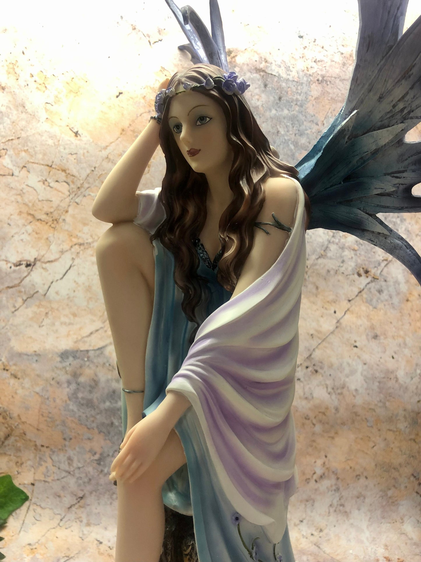 Enchanting Fairy and Hare Statue | Large Hand-Painted Resin Fairy Figurine | Mystical Home Decor | Perfect Gift for Fantasy Lovers-Osiris Craftworks