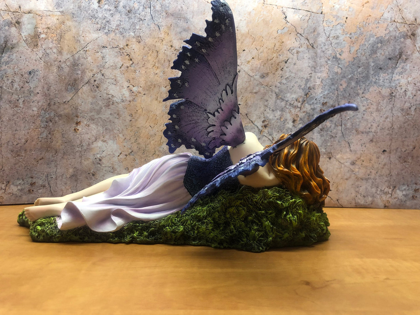 Enchanting Fairy and Fox Resin Statue - Hand-Painted Indoor Fairy Garden Decor - Fantasy Fairy Figurine - Mythical Sculpture 34x24.5 cm-Osiris Craftworks