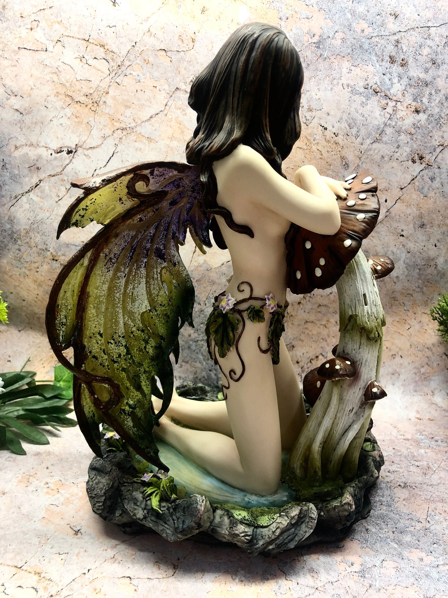 Large Spring Fairy Sculpture Statue Mythical Creatures Figure Gift Ornament-Osiris Craftworks