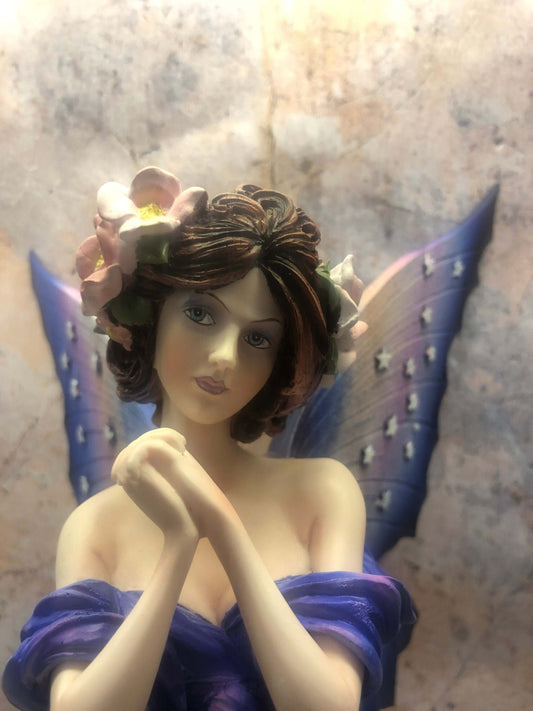 Exquisite Flower Fairy Statue with Delicate Details for Fantasy Art Decor and Fairy Lovers-Osiris Craftworks