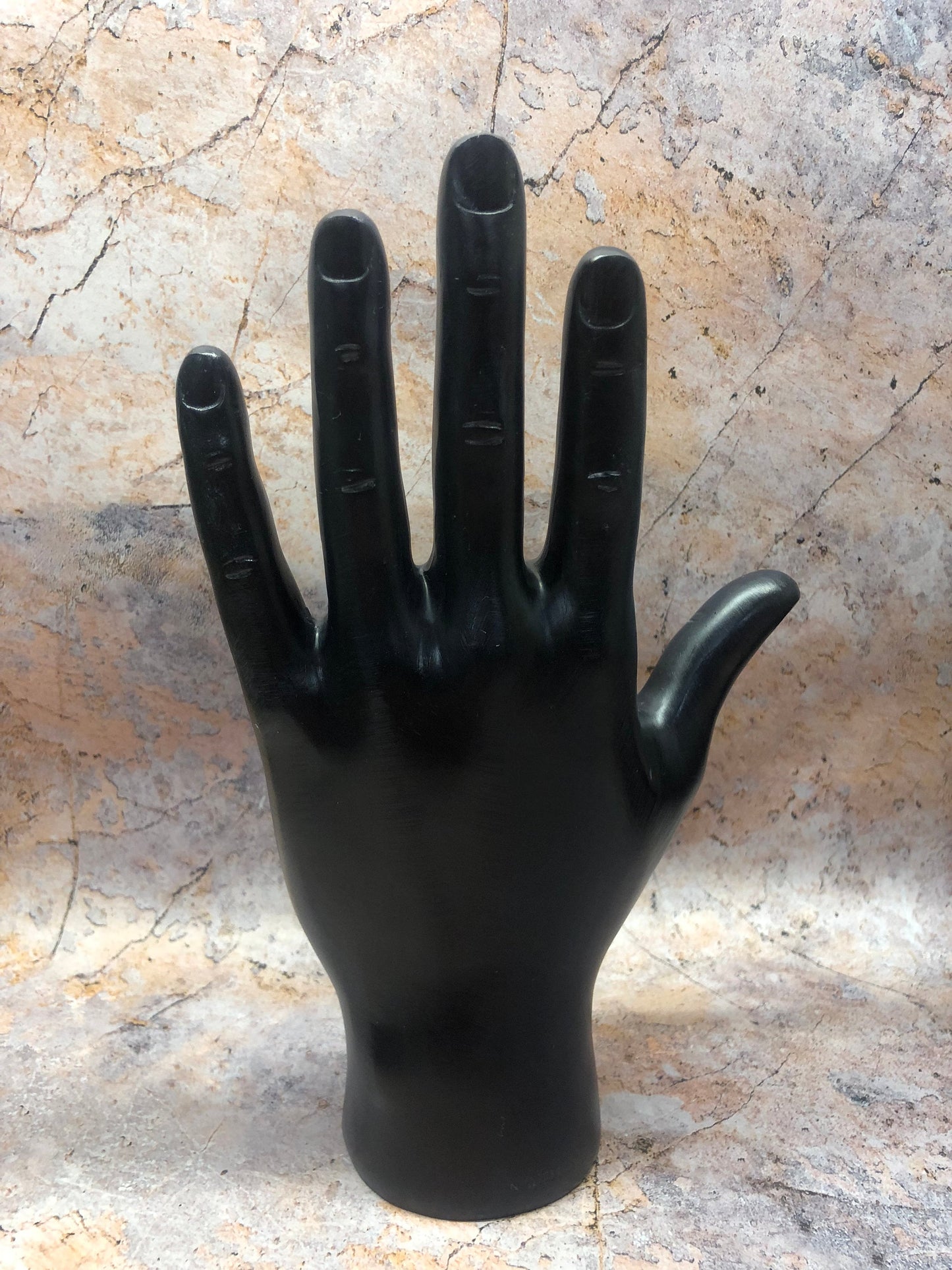 Handstatue aus Handlesen, Astrologische Wahrsageanleitung, Mystisches Chiromantie-Dekor, Okkultes spirituelles Geschenk, Sternzeichen Esoterische Kunst Wahrsagerei