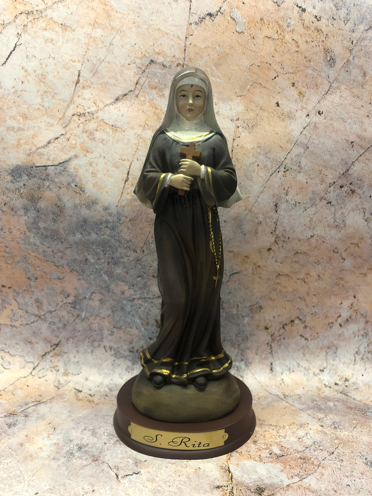 Saint Rita Frame Saint Rita Religious Statue - Catholic Decor - Spiritual Gift
