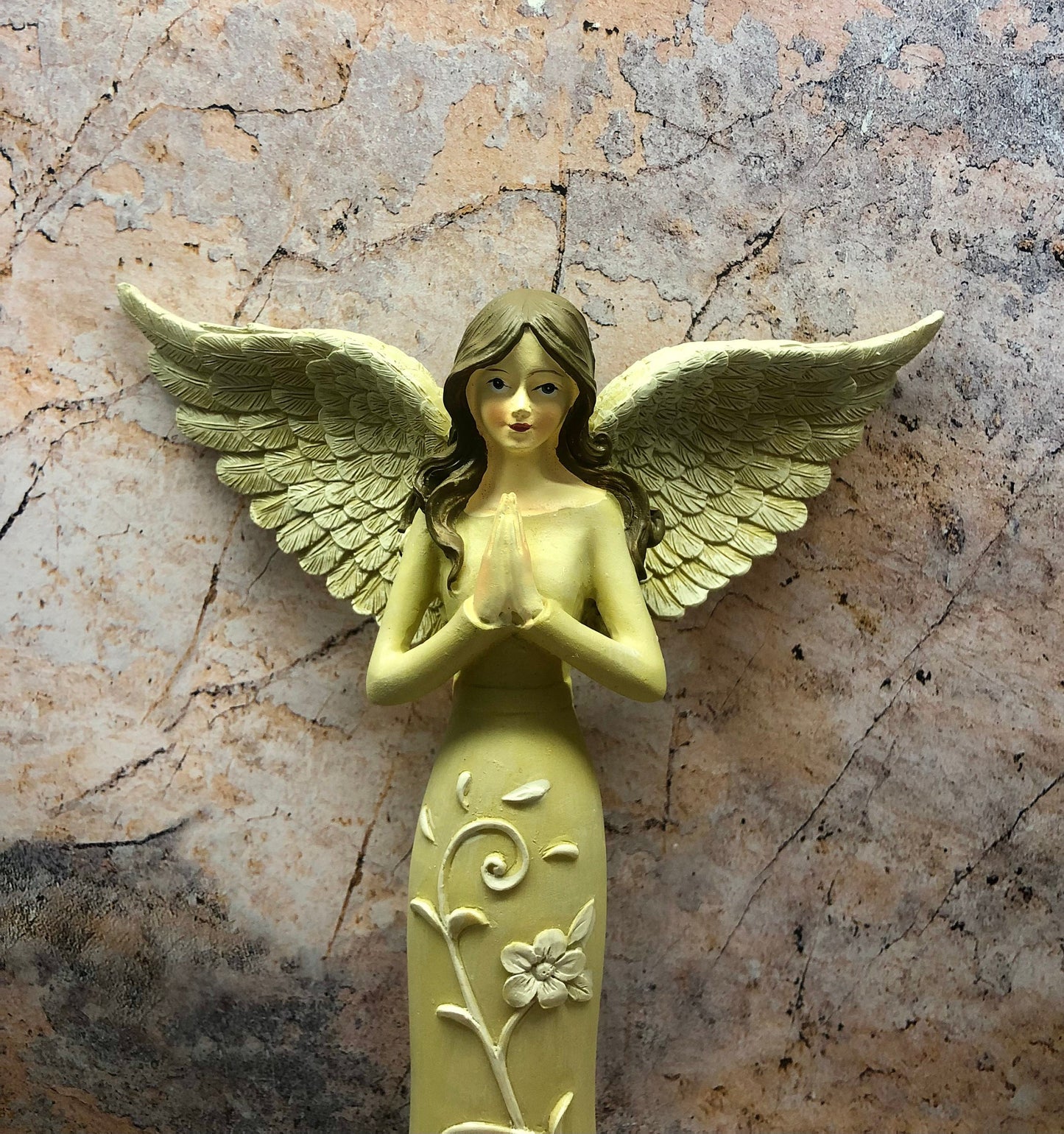 Guardian Angel Prayer Figurine Statue Ornament Praying Sculpture Statue Figure Angels Collection-Osiris Craftworks