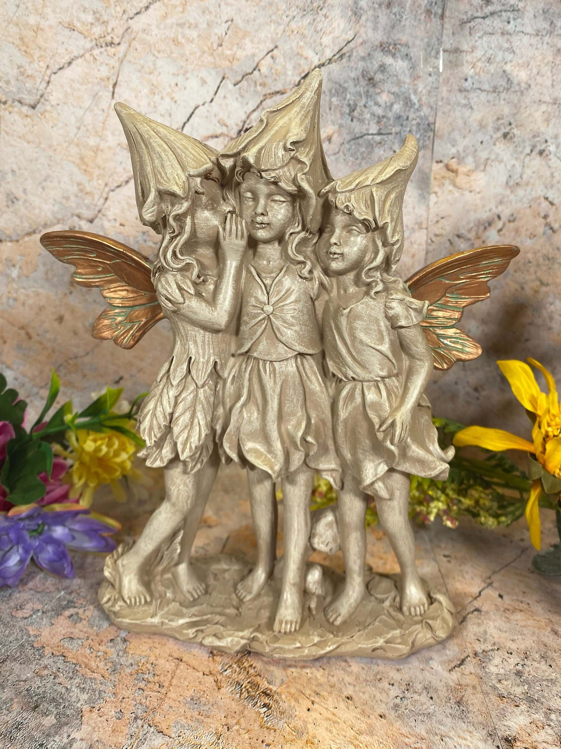 Whimsical Fairytale Elegance: Resin Fairy Themed Gift for Magical Garden Decor and Room Enchantment-Osiris Craftworks