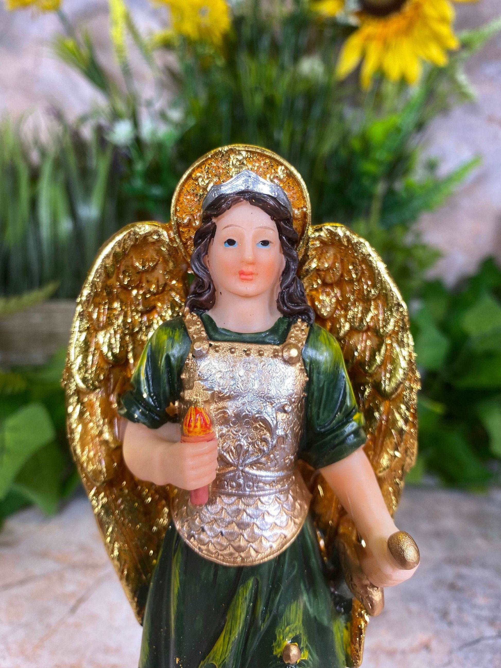 Archangel Jophiel Statue Religious Figurine Sculpture Jofiel for Home or Chapel-Osiris Craftworks