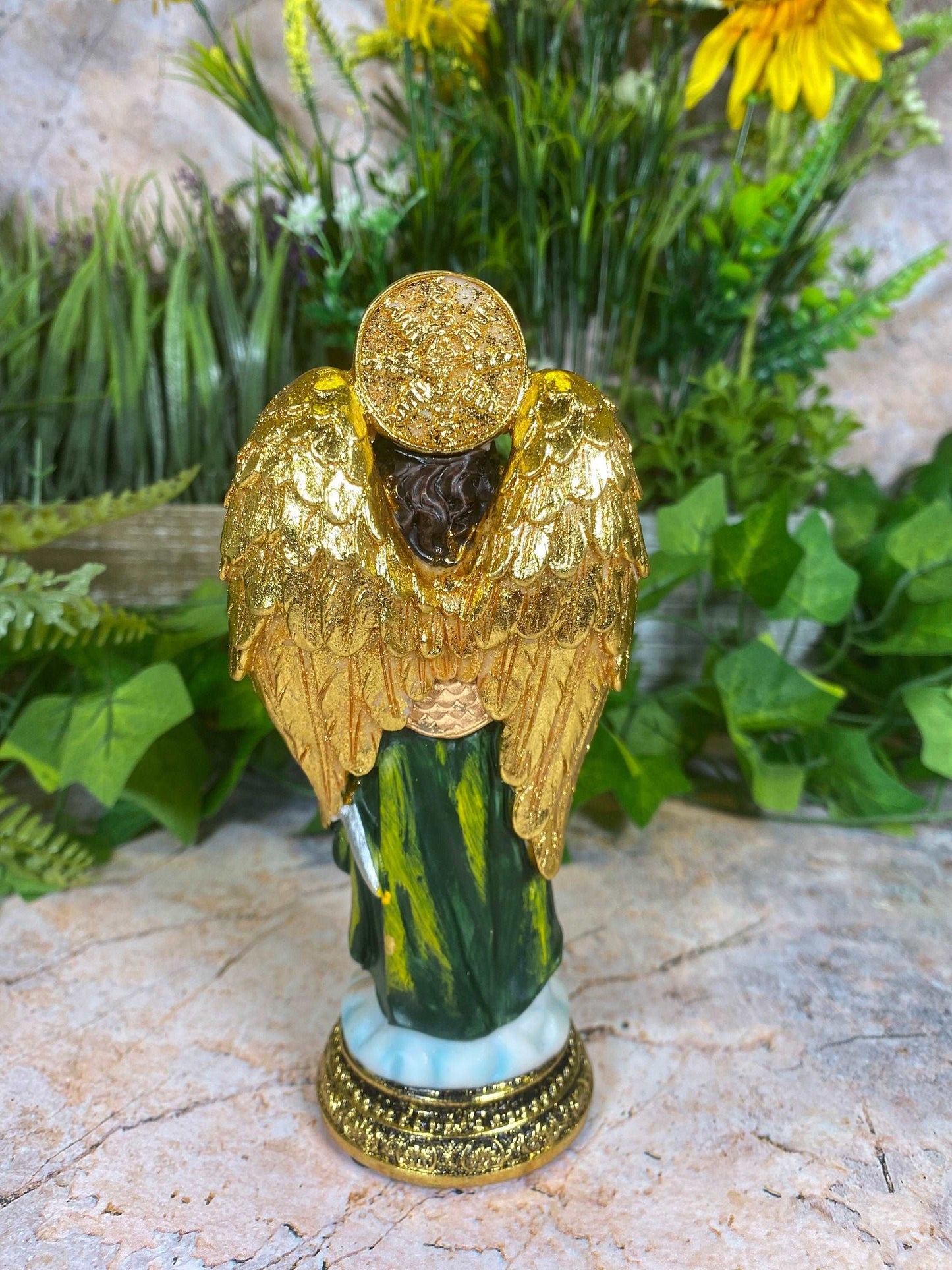 Archangel Jophiel Statue Religious Figurine Sculpture Jofiel for Home or Chapel-Osiris Craftworks