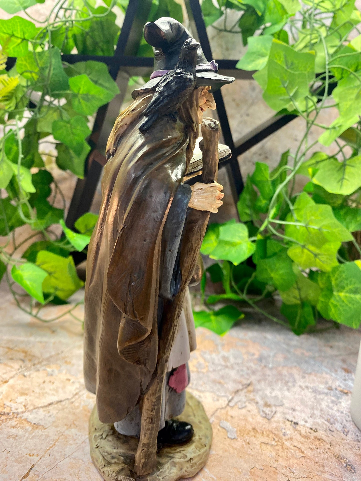 Spooky and Enchanting Wicked Witch Resin Statue - 22 cm Tall - Perfect Halloween Decor!-Osiris Craftworks