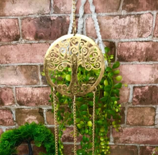 Elegant Tree of Life Wind Chime with Chiming Bells - Perfect Wiccan Pagan Decor for the Tranquil Home Atmosphere-Osiris Craftworks