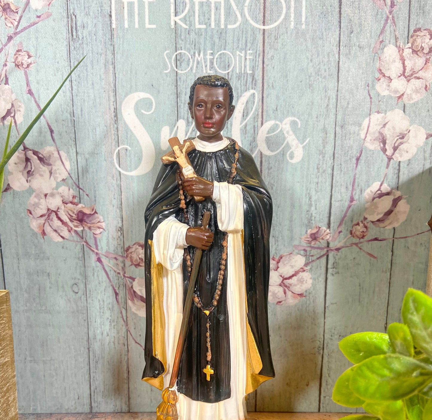 Saint Martin Resin Statue - Detailed Handcrafted Figurine, Patron Saint of Charity, 20 cm-Osiris Craftworks