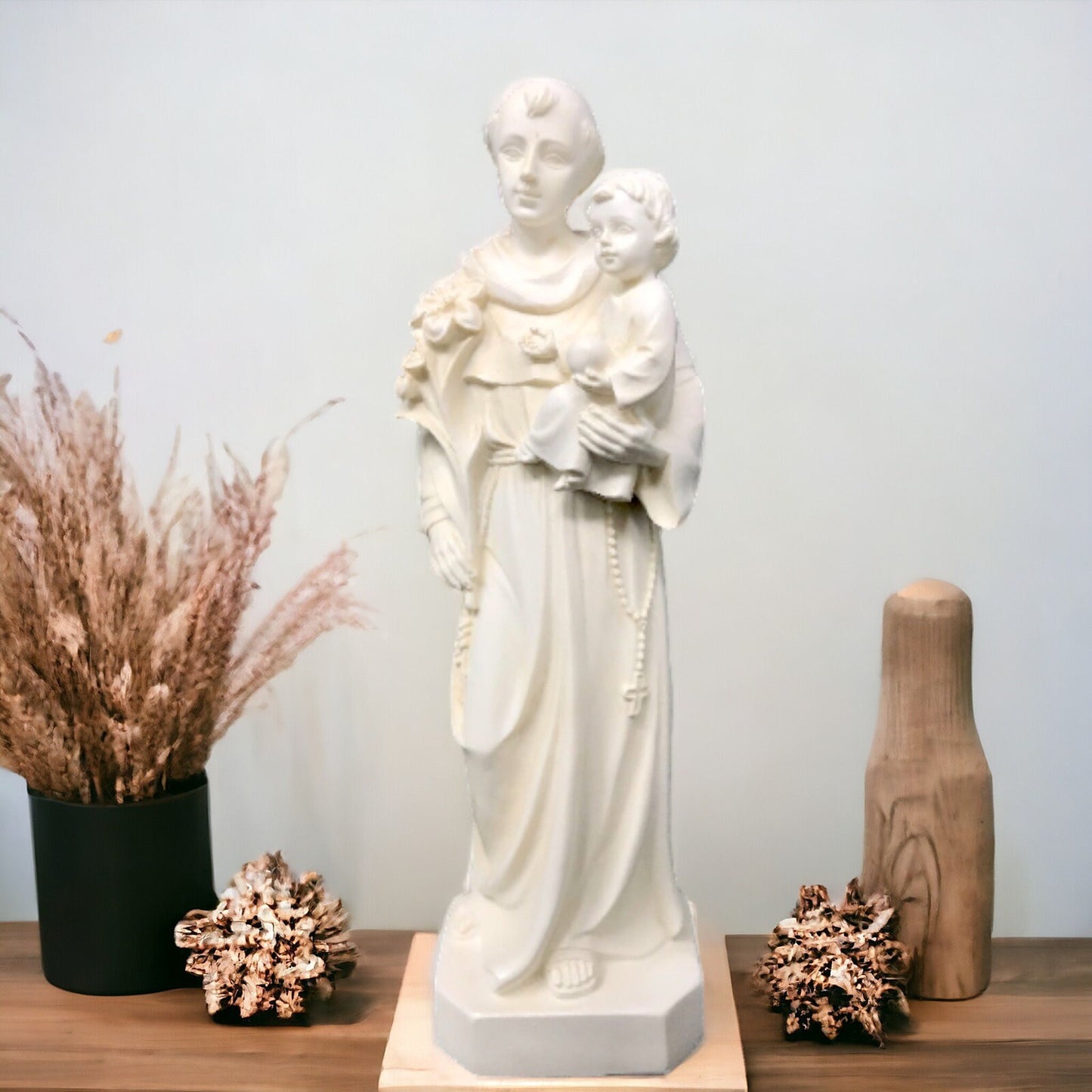 Saint Joseph & Jesus Child Statue | Religious Figurine | Spiritual Decor | Catholic Home Blessing | Christian Gift | Sacred Art-Osiris Craftworks