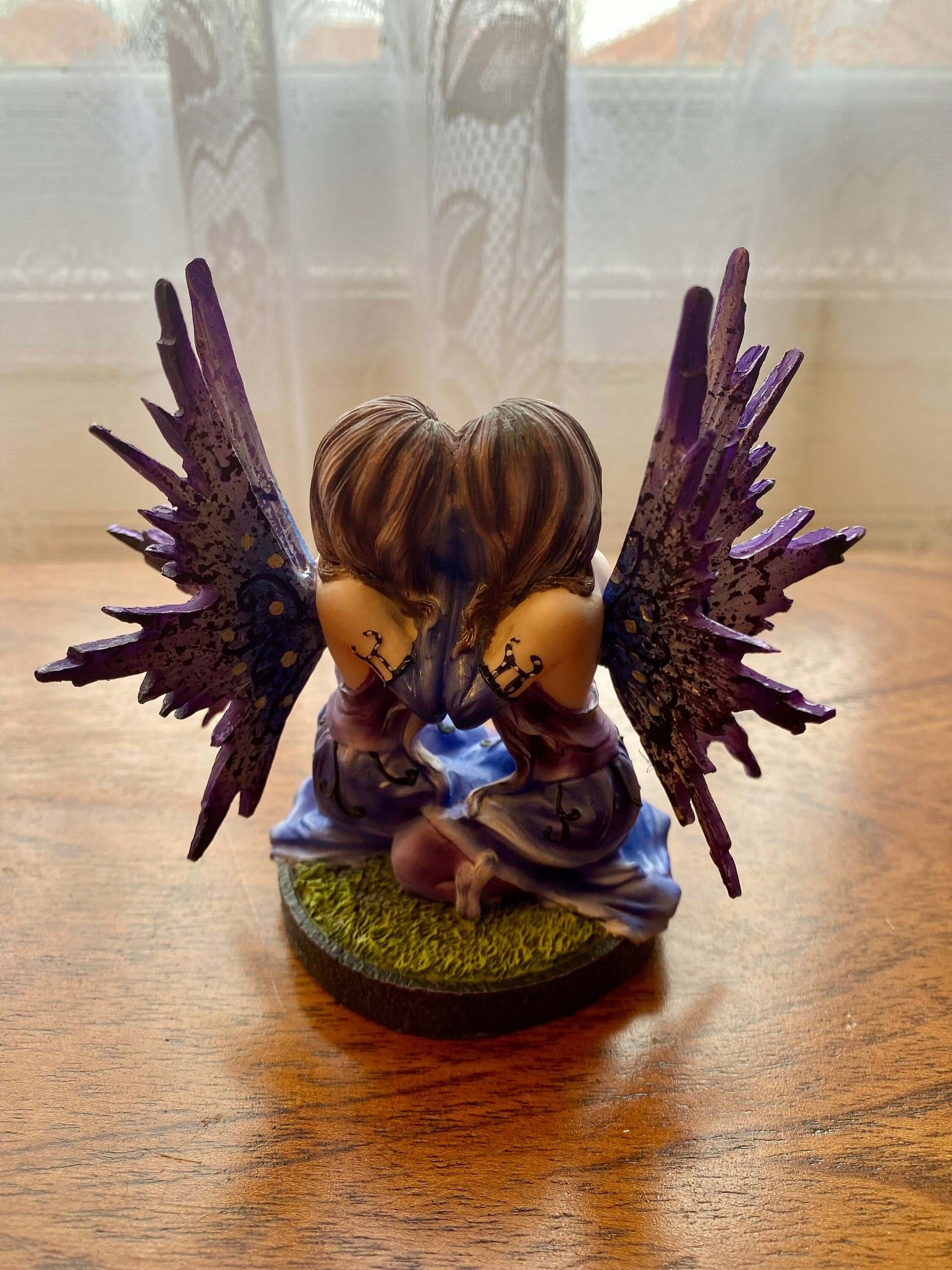 Enchanting Zodiac Fairy Figurine - Gemini Mystique Resin Statue, Celestial Twin Spirits Decor - Astrological Gift-Osiris Craftworks