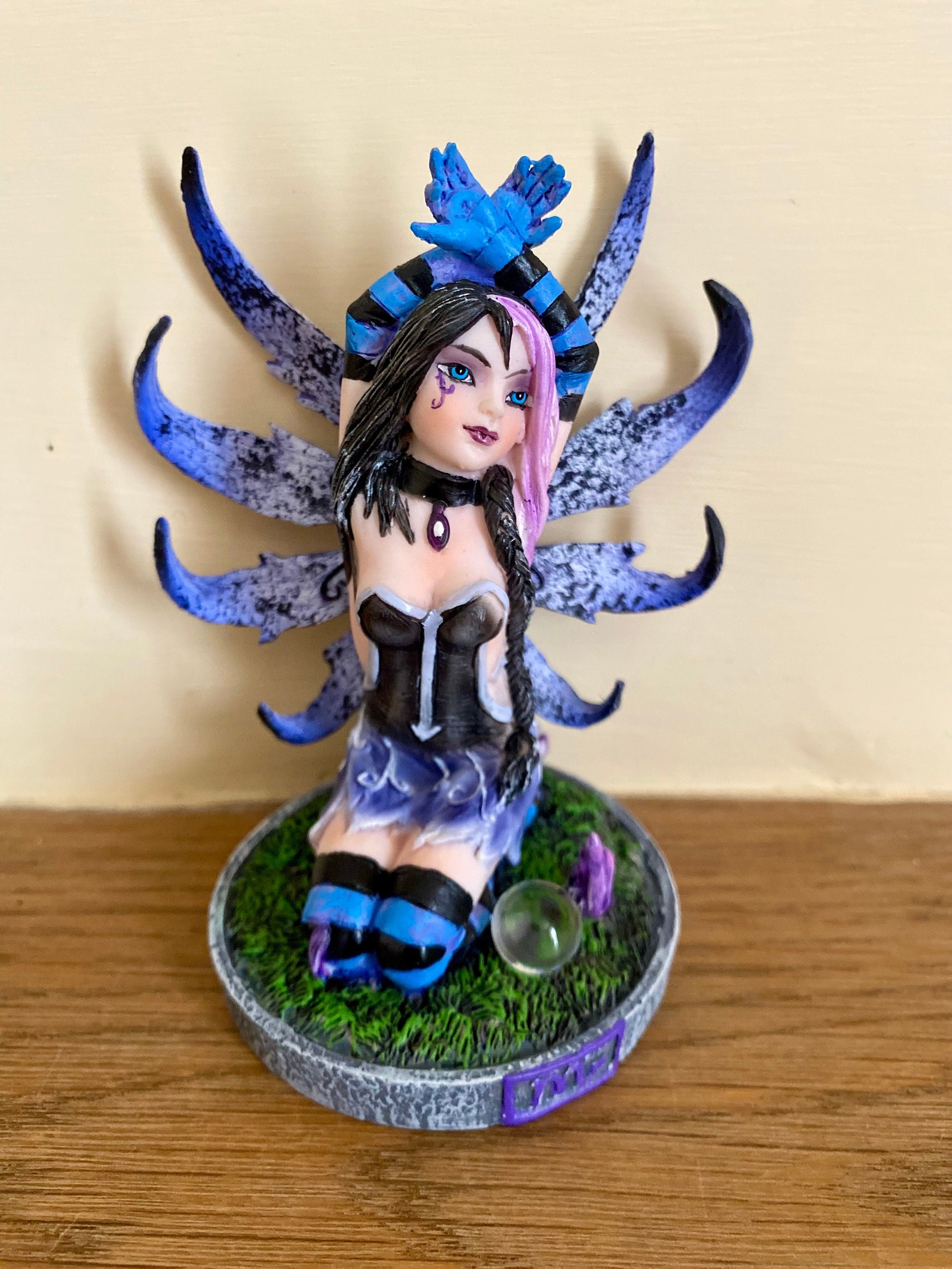 Enigmatic Scorpio Zodiac Fairy Figurine, Resin Mystical Astrology Collectible, Handcrafted Fantasy Decor, 9.5cm-Osiris Craftworks