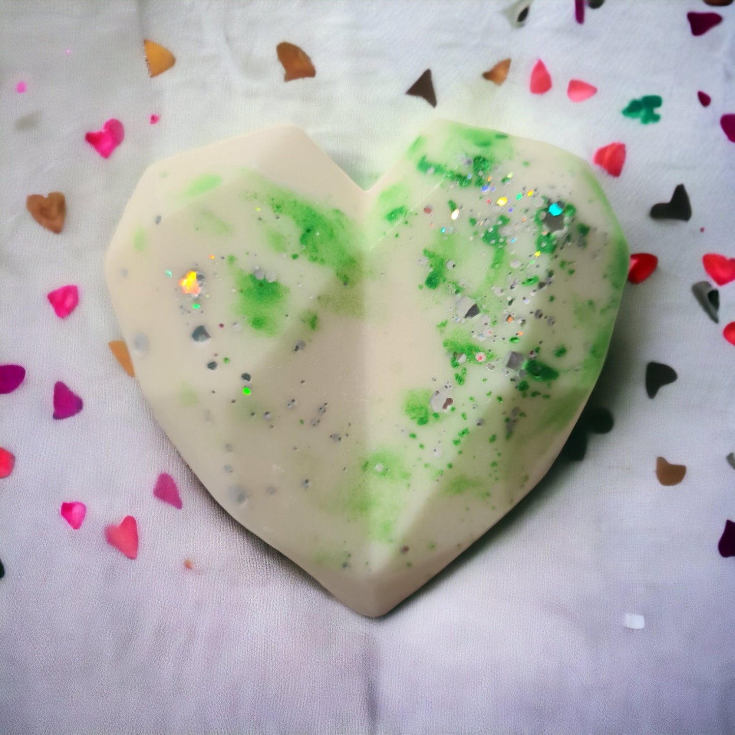 Large Geo Heart Wax Melts