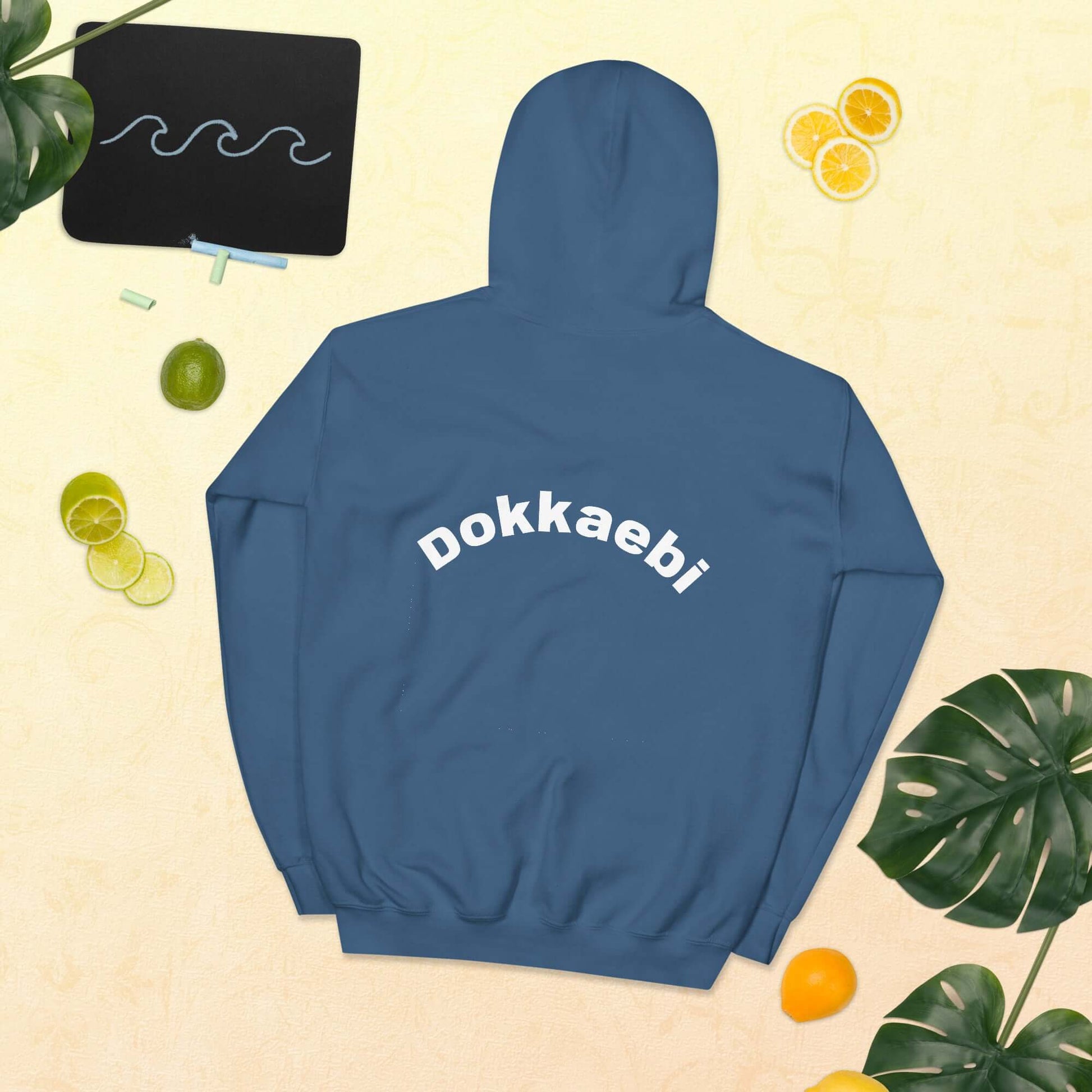 Dokkaebi Demon Hoodie - Korean Folklore Inspired Pullover - Unisex-Clothing-Osiris Craftworks